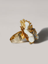 OLEANDER BEIGE RING - House of Doro